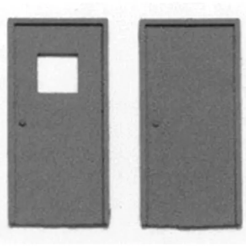 Clearance Micro Engineering 80-162 HO Warehouse Personnel Doors (Pack of 4) - Your Source for Gaming Essentials Trains