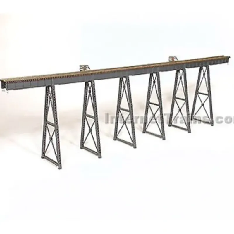 Best Micro Engineering 75-551 HOn3 210' Low Bridge Tall Steel Viaduct - Your Source for Gaming Essentials Trains