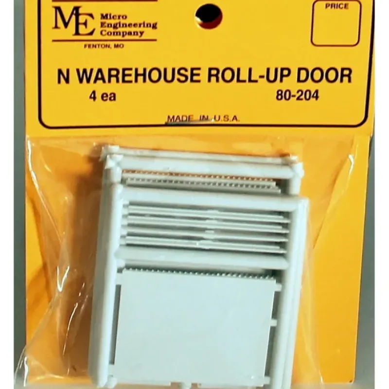 Best Micro Engineering 80-204 N Warehouse Roll-Up Door (Pack of 4) - Your Source for Gaming Essentials Trains