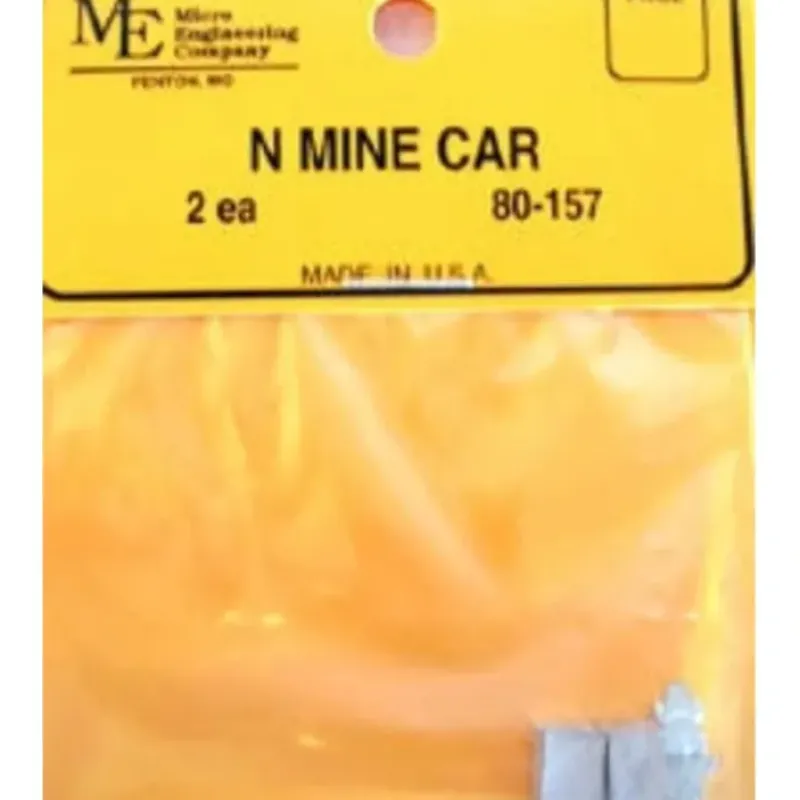 Sale Micro Engineering 80-157 N White Metal Casting Mine Car (Pack of 2) - Your Source for Gaming Essentials Trains