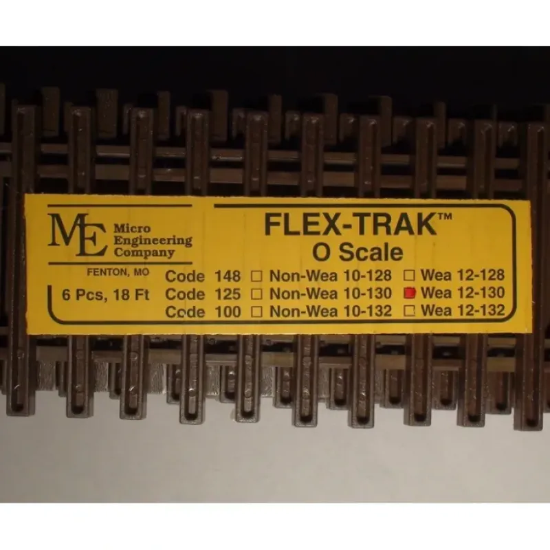 Outlet Micro Engineering 12-130 O Code 125 36" Weathered Flex-Track (Pack of 6) - Your Source for Gaming Essentials Trains