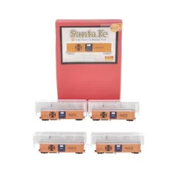Micro-Trains 99300076 N ATSF 51' Mechanical Reefer Runner Pack (Set of 4) - Your Source for Gaming Essentials* Hot