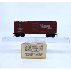 Best Micro-Trains 02000050 N ATSF 40' Standard Single Door Boxcar #144430 NIB - Your Source for Gaming Essentials Trains