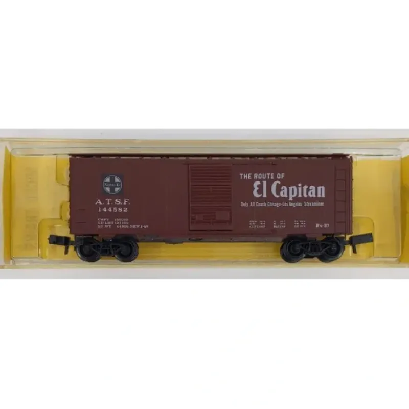 Hot Micro-Trains 02000040 N ATSF El Capitan 40' Standard Single Door Boxcar #144582 NIB - Your Source for Gaming Essentials Trains