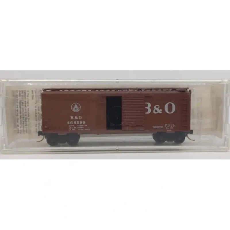Best Micro-Trains 02000312 N Baltimore & Ohio 40' Single Door Boxcar #468599 NIB - Your Source for Gaming Essentials Trains