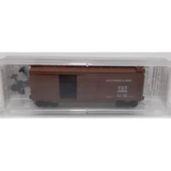 Online Micro-Trains 02300040 N B&O 40' Standard Boxcar w/ Double Doors #298895 NIB - Your Source for Gaming Essentials Trains