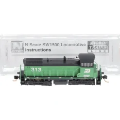Micro-Trains 98600031 N Burlington Northern EMD SW1500 Diesel Locomotive #313 - Your Source for Gaming Essentials* Sale