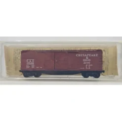 New Micro-Trains 04300070 N C&O 40' 1-1/2 Door Double Sheathed Boxcar #12142 NIB - Your Source for Gaming Essentials Trains