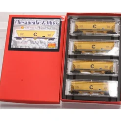 Micro-Trains 99300074 N C&O 3-Bay ACF Hopper Runner Pack (Set of 4) - Your Source for Gaming Essentials* Online