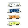 Micro-Trains 99305260 N Chessie System B&O Window Caboose (Set of 4) - Your Source for Gaming Essentials* Sale