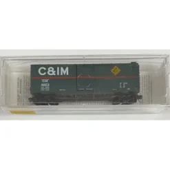Best Micro-Trains 02000476 N Chicago & Illinois Midland 40' Standard Boxcar #16073 NIB - Your Source for Gaming Essentials Trains