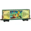 Micro-Trains 10100813 N Christmas Postcard 40' Single Door Hi-Cube Boxcar #3 - Your Source for Gaming Essentials Trains