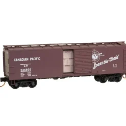 Clearance Micro-Trains 12000051 N CP 40' Murphy Roof Single Door Boxcar #246805 - Your Source for Gaming Essentials Trains