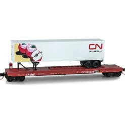 Clearance Micro-Trains 06400120 N CP Rail 57' 6" Converted TOFC Flatcar w/Trailer #505208 - Your Source for Gaming Essentials Trains