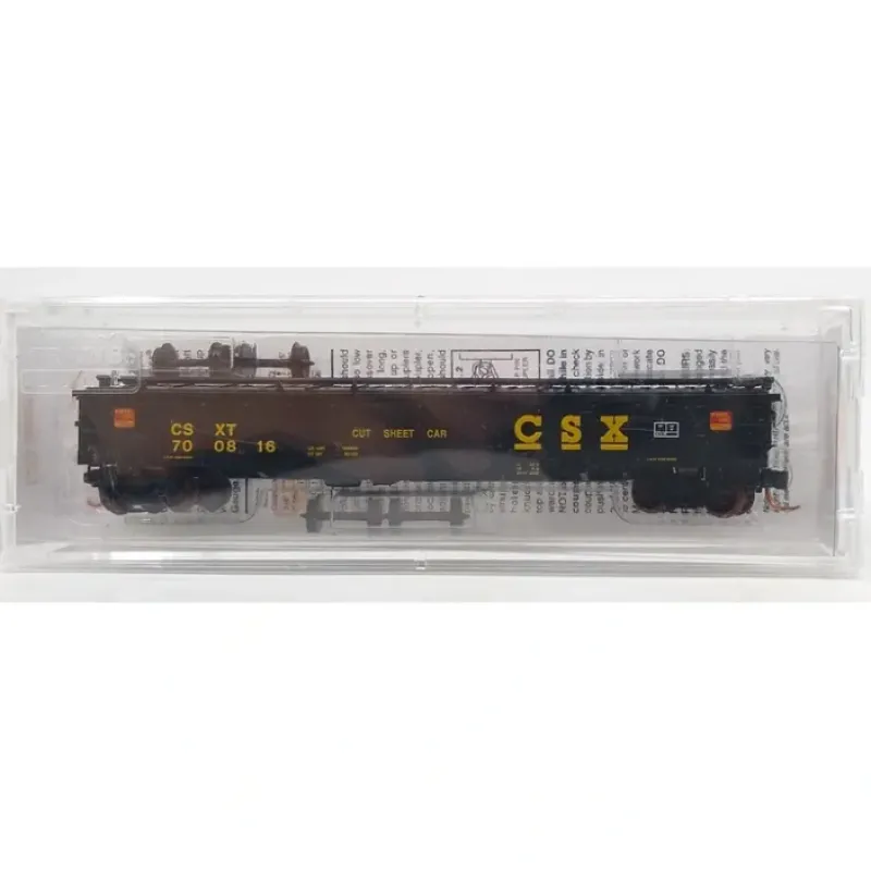 New Micro-Trains 10600100 N CSX 50' 14 Panel Steel Side Gondola w/Cover #700816 - Your Source for Gaming Essentials Trains