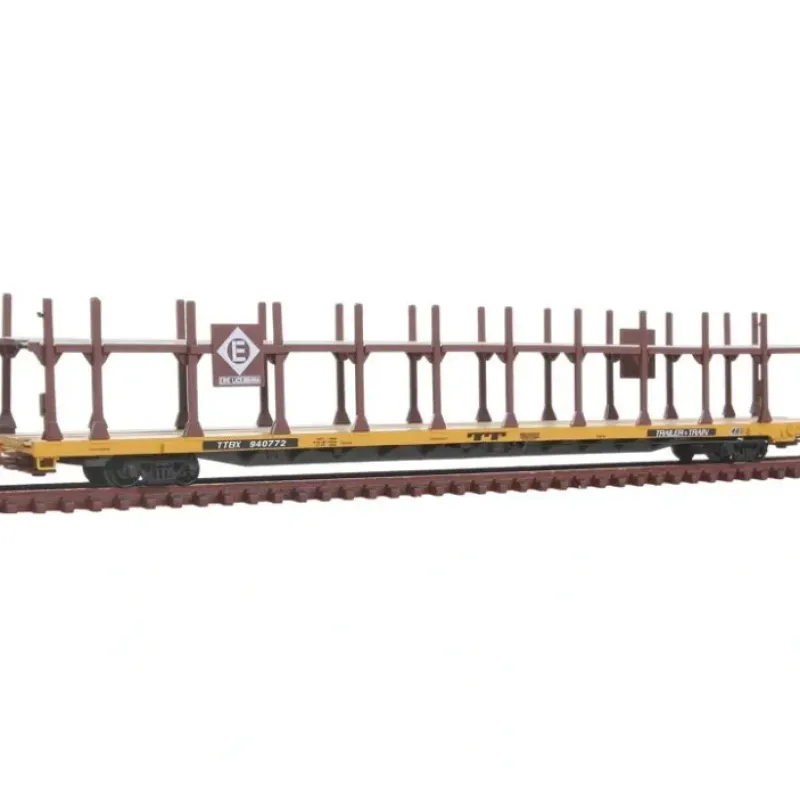New Micro-Trains 11200530 N EL/TTX 89' Bi-Level Open Autorack #940772 - Your Source for Gaming Essentials Trains