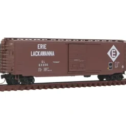 Best Micro-Trains 03100460 N Erie Lackawanna 50' Standard Single Door Boxcar #63300 - Your Source for Gaming Essentials Trains