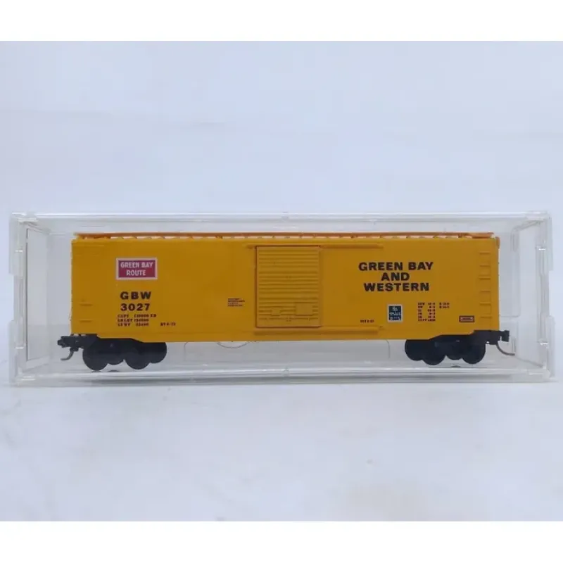 Best Micro-Trains 03100130 N GB&W 50' Standard Single Door Boxcar #3027 NIB - Your Source for Gaming Essentials Trains