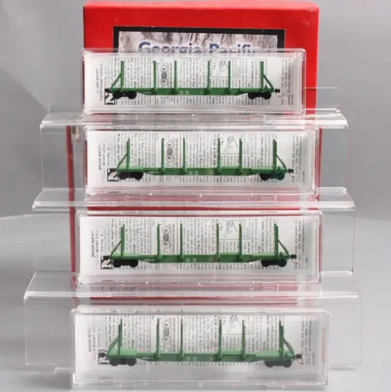 Micro-Trains 99300087 N Georgia Pacific 65' Log Car Runner Pack (Set of 4) - Your Source for Gaming Essentials* Online