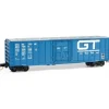 Hot Micro-Trains 02700220 N GTW 50' Plug Door Rib Side Boxcar #598098 - Your Source for Gaming Essentials Trains