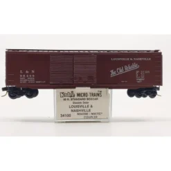 Clearance Micro-Trains 03400100 N Louisville & Nashville 50' Double Door Boxcar #98449 NIB - Your Source for Gaming Essentials Trains