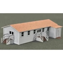 Micro-Trains 49990909 N Military Mess Hall Laser Cut Wood Structure Kit - Your Source for Gaming Essentials* Discount