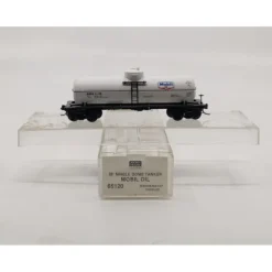 Clearance Micro-Trains 06500120 N Mobil Oil 39' Single Dome Tank Car #11129 LN/Box - Your Source for Gaming Essentials Trains