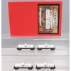 Micro-Trains 99300046 N Mobil Oil 39' Single Dome Tank Car (Set of 4) - Your Source for Gaming Essentials* Clearance