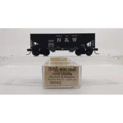 Online Micro-Trains 05600042 N Norfolk & Western Twin Bay Rib Side Hopper #38601 NIB - Your Source for Gaming Essentials Trains