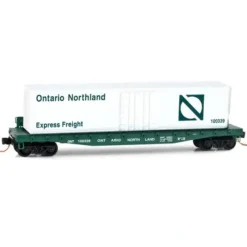 New Micro-Trains 04500430 N Ontario Northland 50' Fishbelly Side Flatcar #100339 LN/Box - Your Source for Gaming Essentials Trains