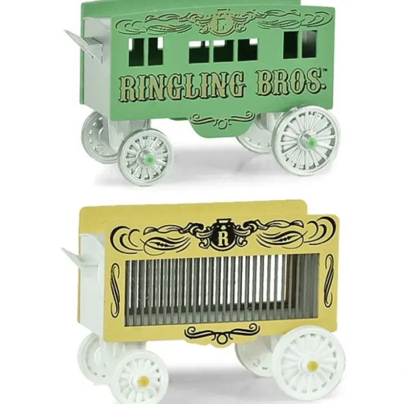Best Micro-Trains 47000129 N Ringling Bros. Vintage Wagon Set #10 (Set of 2) - Your Source for Gaming Essentials Trains