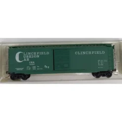 Clearance Micro-Trains 03100090 N Scale Clinchfield 50' Standard Single Door Boxcar #7030 LN/Box - Your Source for Gaming Essentials Trains