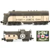 Micro-Trains 99321101 N Scale D-Day Commemorative Locomotive & Caboose Set - Your Source for Gaming Essentials* New