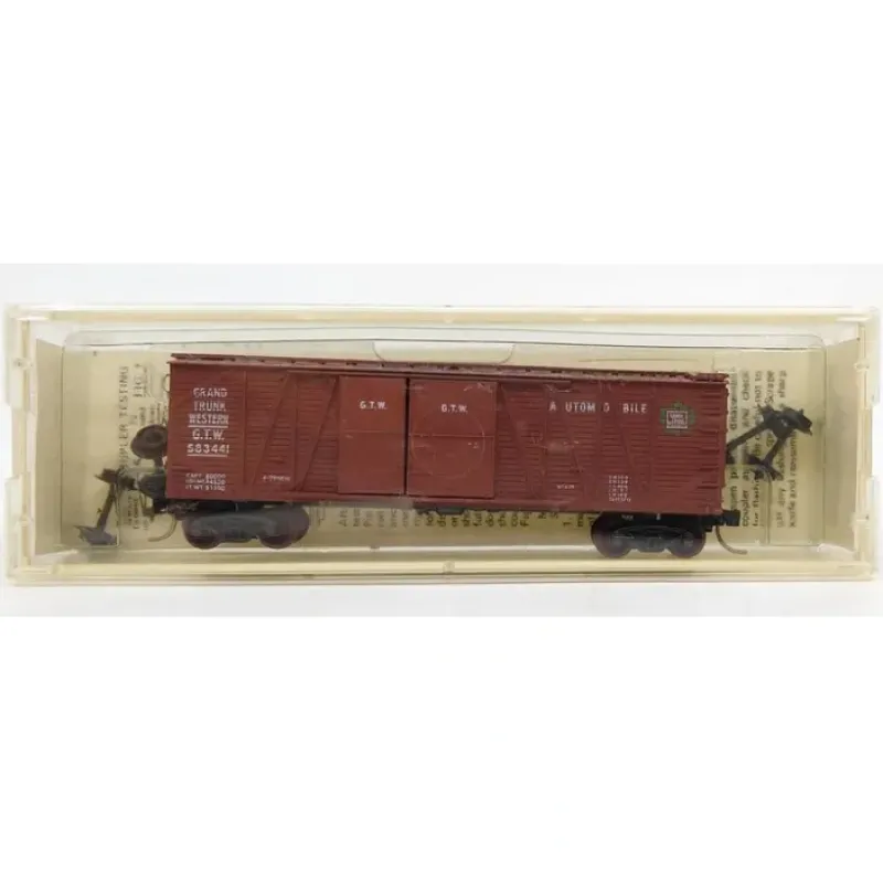 Discount Micro-Trains 02900010 N Scale Grand Trunk Western 40' Box Car #583441 LN/Box - Your Source for Gaming Essentials Trains