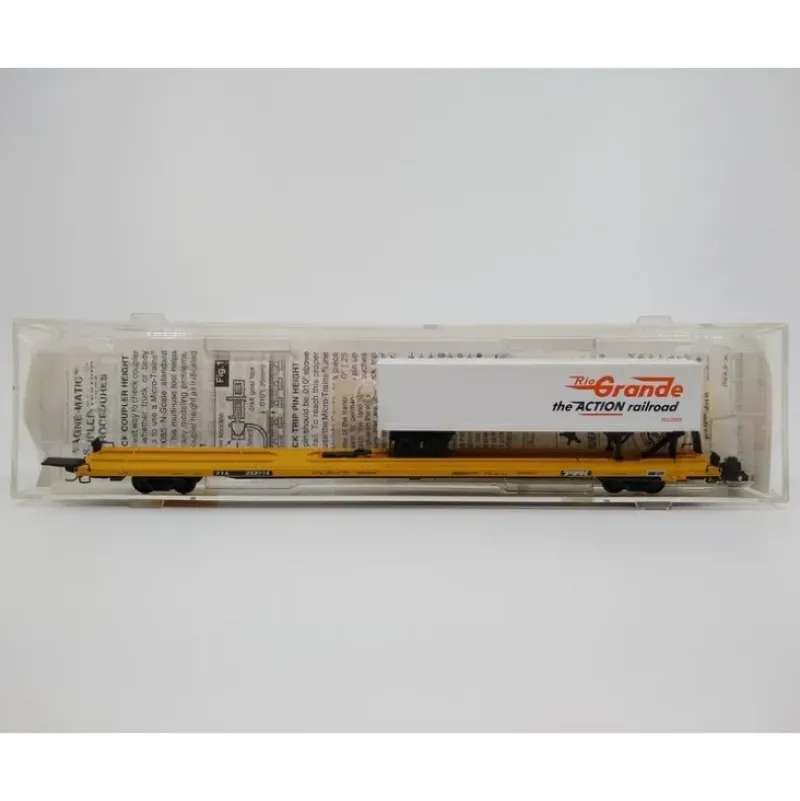 Micro-Trains 71524-1 N Scale TTX 89'4" TOFC Flat Car # 252714 LN/Box - Your Source for Gaming Essentials* Clearance