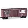 Micro-Trains 02000900 N SOO Line 40' Standard Single Door Boxcar #44444 - Your Source for Gaming Essentials Trains
