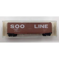 Clearance Micro-Trains 03200110 N Soo Line 50' Standard Plug Door Boxcar #15579 NIB - Your Source for Gaming Essentials Trains