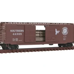 Micro-Trains 03400360 N Southern 50' Standard Double Door Boxcar w/ Load #44365 - Your Source for Gaming Essentials Trains