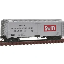 Hot Micro-Trains 05900180 N Swift 40' Steel Side Ice Reefer #15116 - Your Source for Gaming Essentials Trains
