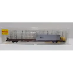 Online Micro-Trains 07200223 N Trailer Train 89' 4" COFC Flatcar w/NOL 40 Container LN/Box - Your Source for Gaming Essentials Trains