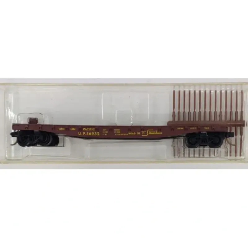 Micro-Trains 04500082 N Union Pacific 50' Flatcar #56932 LN - Your Source for Gaming Essentials Trains