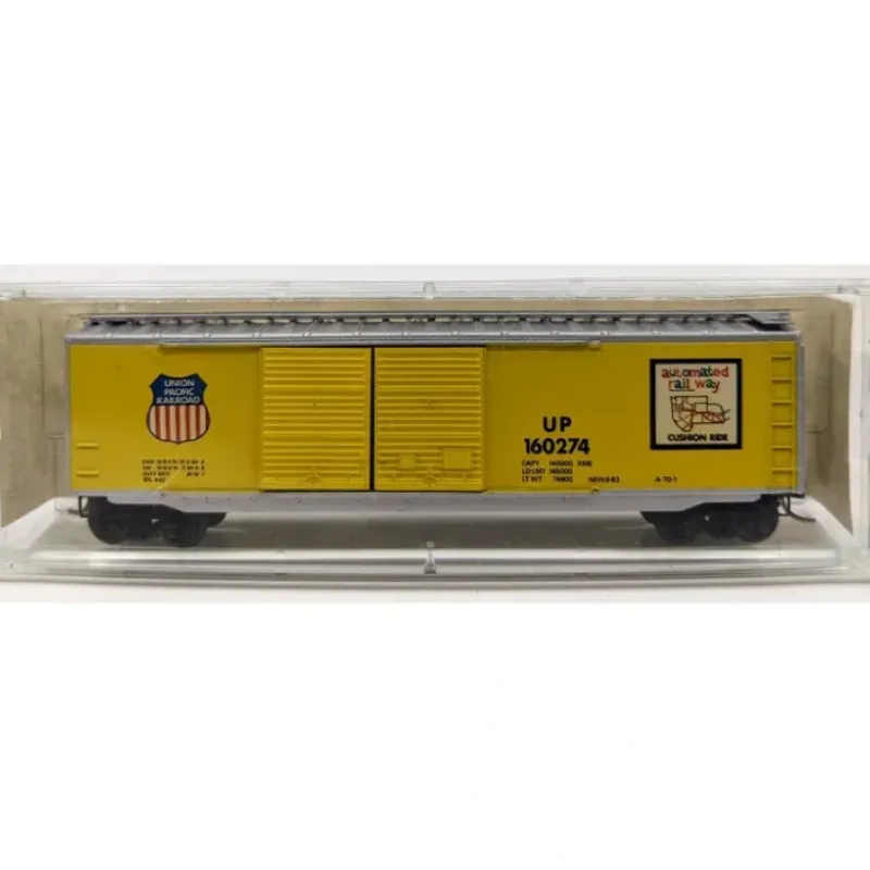 Hot Micro-Trains 03400090 N Union Pacific 50' Standard Double Door Boxcar #160274 NIB - Your Source for Gaming Essentials Trains