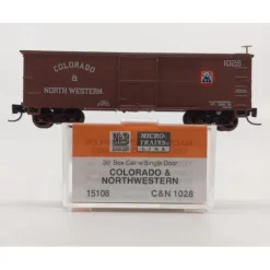Sale Micro-Trains 01500108 Nn3 Scale Colorado & Northwestern 30' Boxcar #1028 NIB - Your Source for Gaming Essentials Trains