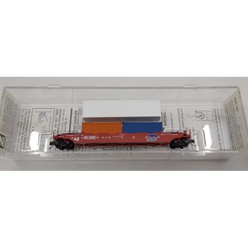 New Micro-Trains 01300002-2 Z Burlington Northern Gunderson Husky Stack Car #64094 NIB - Your Source for Gaming Essentials Trains