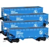 Micro-Trains 99400079 Z Great Northern 33' Offset Side Hopper RTR (Pack of 4) - Your Source for Gaming Essentials* Best