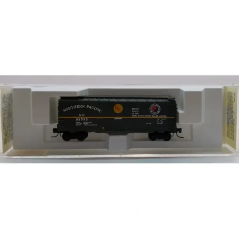 Clearance Micro-Trains 14915-2 Z Northern Pacific 40' Standard Plug Door Box Car #98638 NIB - Your Source for Gaming Essentials Trains
