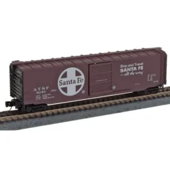 Micro-Trains 99400070 Z Santa Fe 50' Single-Door Boxcar RTR Runner (Pack of 4) - Your Source for Gaming Essentials* Discount