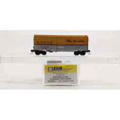 New Micro-Trains 14148-2 Z Scale D&RGW 40' Standard Single Door Boxcar #69789 NIB - Your Source for Gaming Essentials Trains