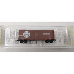 Best Micro-Trains 14906-2 Z Scale Santa Fe 40' Standard Plug Door Boxcar #21937 NIB - Your Source for Gaming Essentials Trains