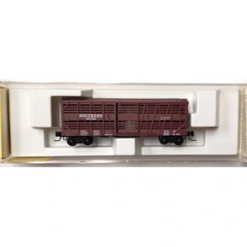 Outlet Micro-Trains 13803 Z Scale Southern 40' Stockcar #45782 NIB - Your Source for Gaming Essentials Trains